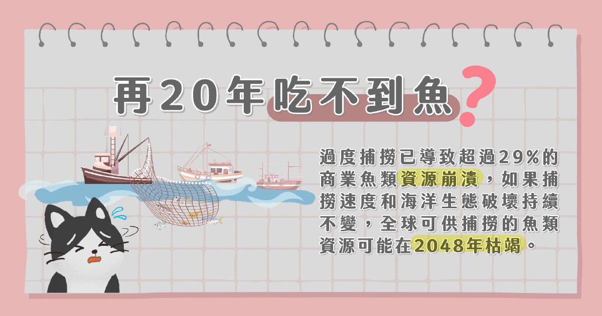 再20年不到就可能無魚可吃?