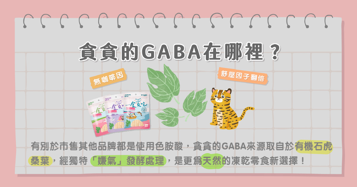 貪貪的GABA在哪裏？