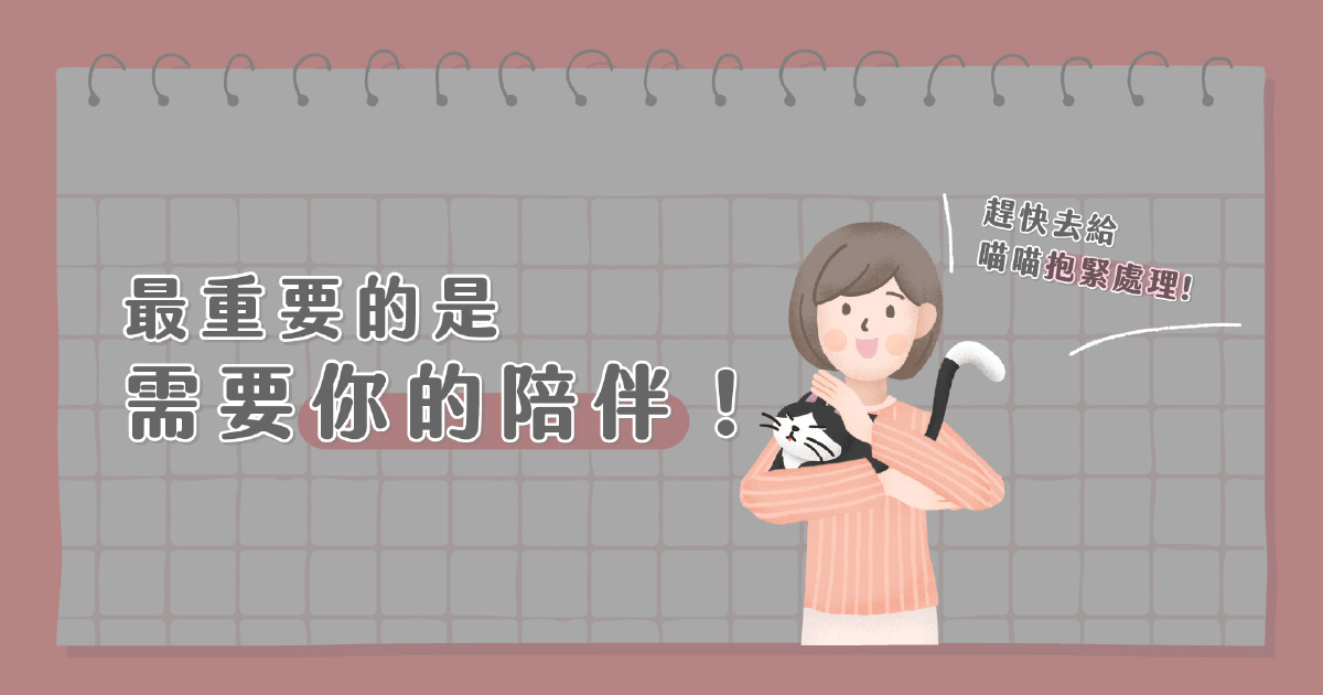 最重要的是你的陪伴！