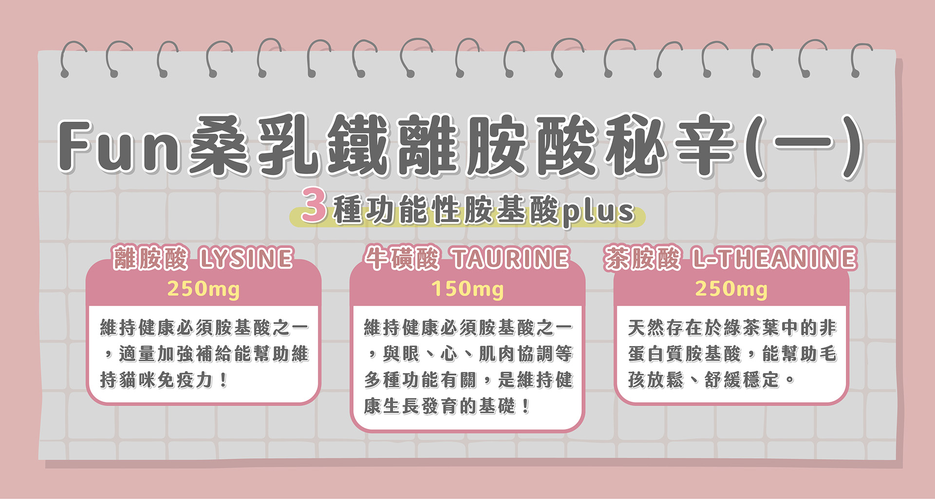 貪貪FUN桑乳鐵離胺酸成分