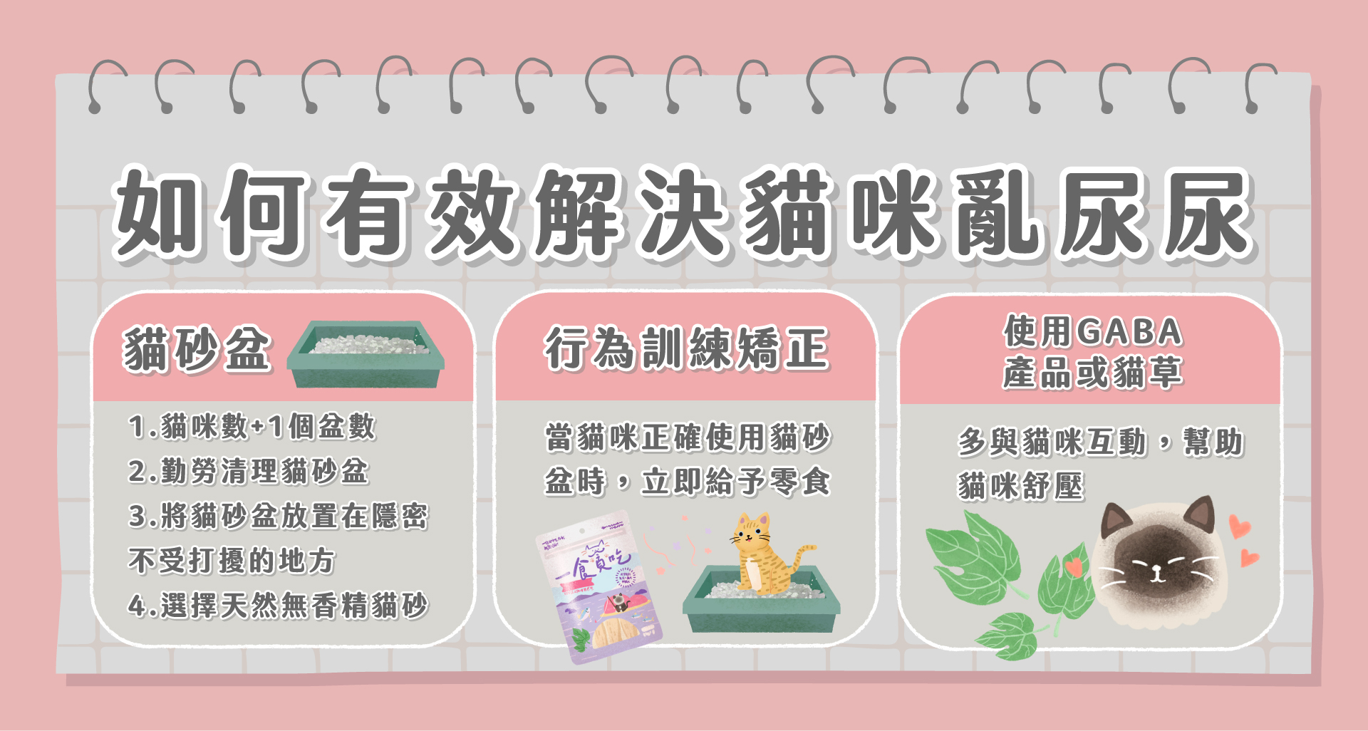 有效解決貓咪亂尿尿